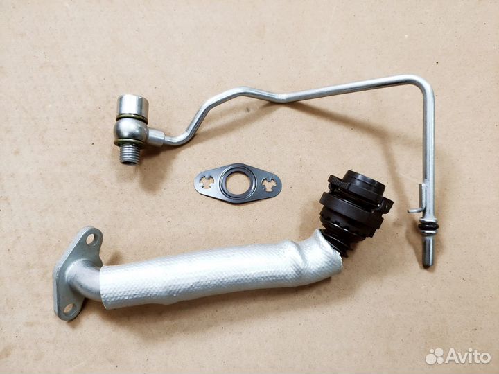 Трубка слива масла турбины Opel Astra 1.6 turbo