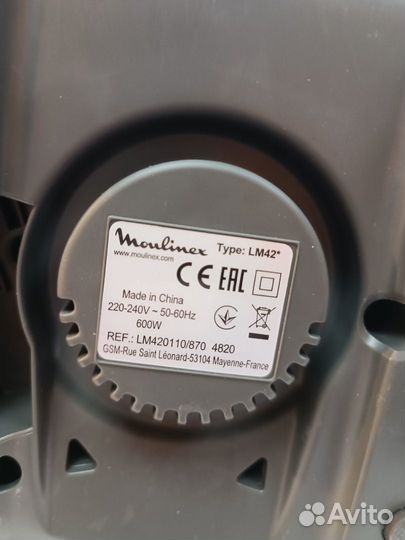 Блендер moulinex lm42
