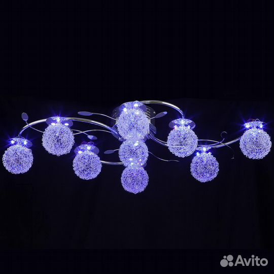 Люстры галогенные