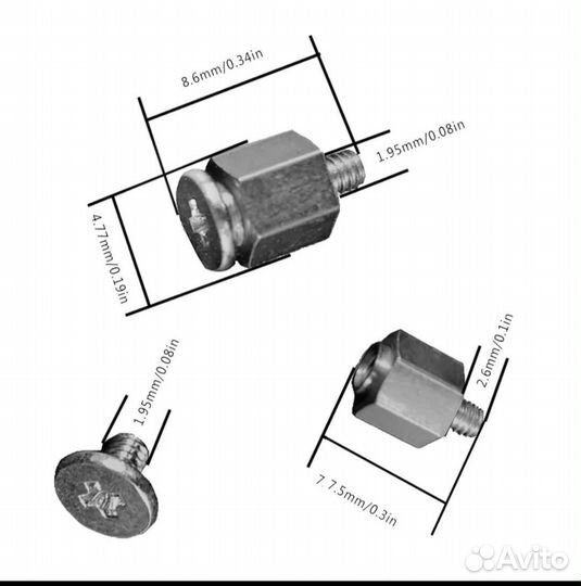 Стойка с винтом, для крепления ssd m2
