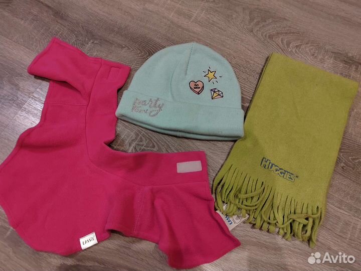 Комплект шапка, шарф