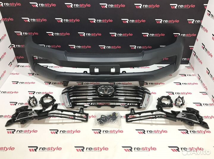 Бампер Toyota Land Cruiser 200 2008-2015 N1812