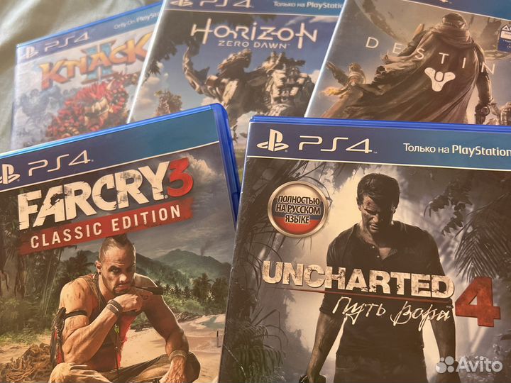 Игры для приставок ps4