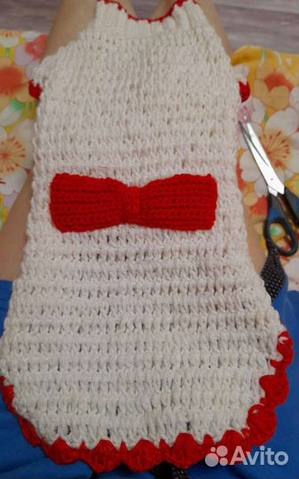 Вязаная Одежда для собак(маленьких пород)