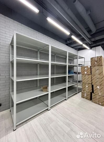 Металлические стеллажи новые