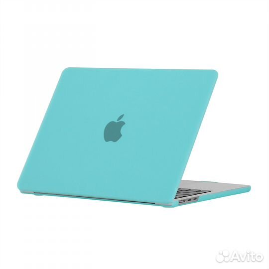 Чехол для MacBook Pro 15 2016-18 матовый бирюзовый