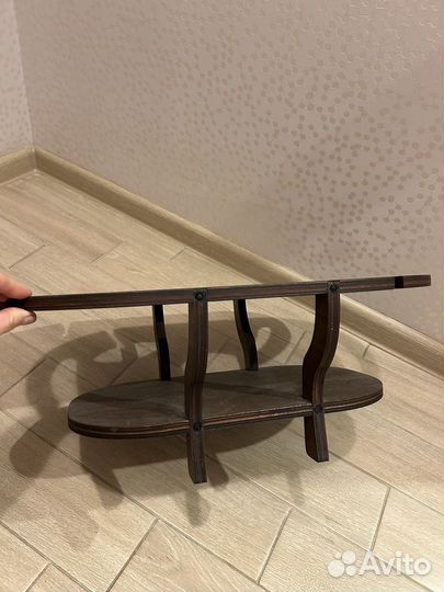 Столик подставка для вина и бокалов