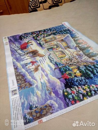 Картина стразами 79x58