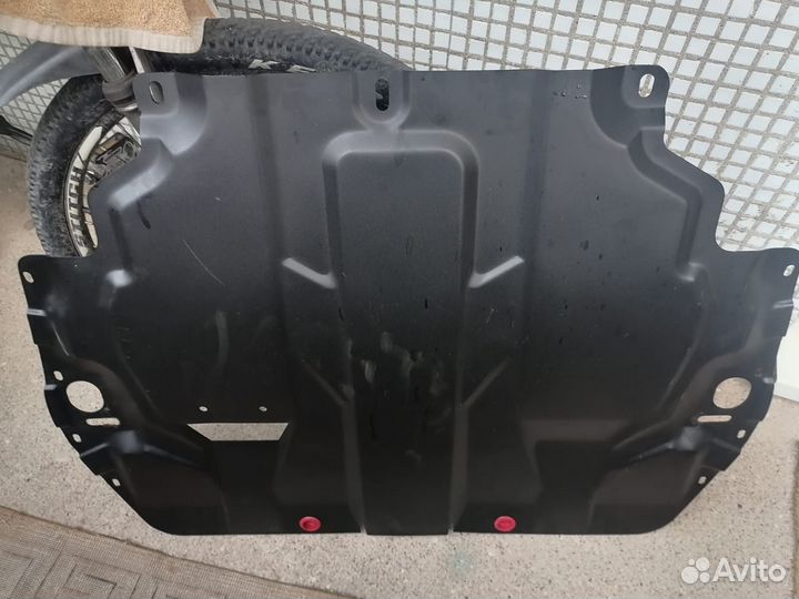 Защита двигателя шкода суперб