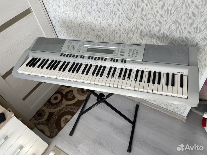 Синтезатор casio wk 210