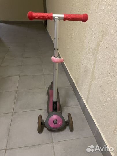 Самокат детский трехколесный бу