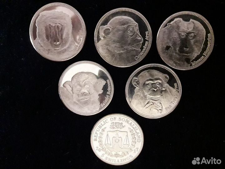 Регулярные монеты Африки