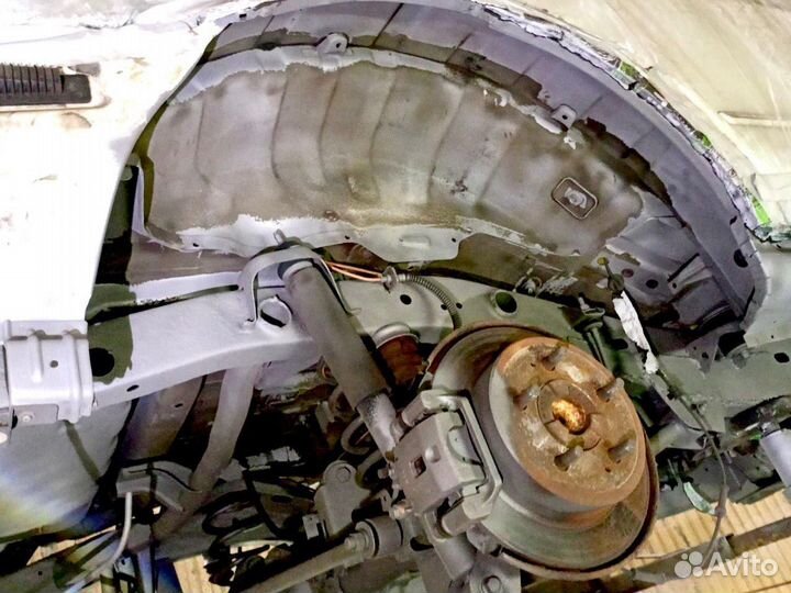 Горячее цинкование автомобиля