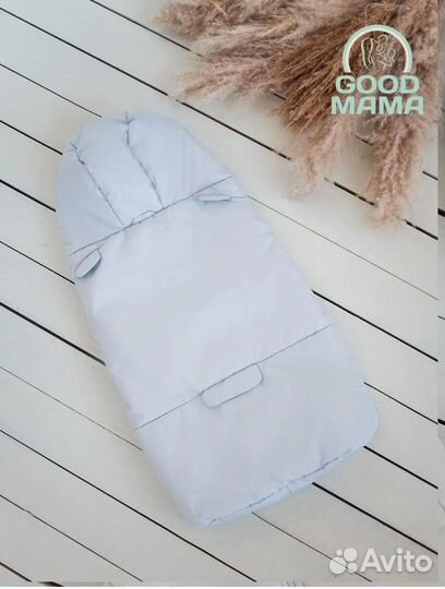 Конверт кокон демисезонный 56-68