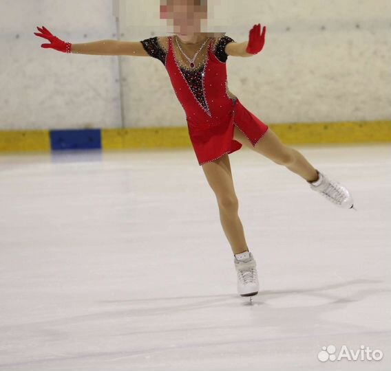 Платье для фигурного катания 122-128