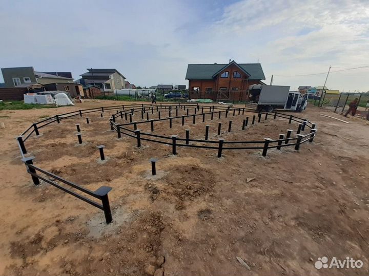 Свайно винтовой фундамент / Все способы оплаты