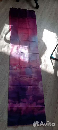 Штора для ванной новая из ткани