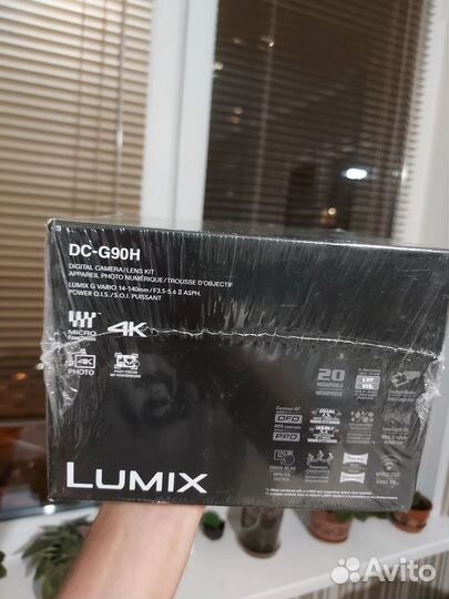 Lumix DC-G90H kit 14 140mm F3.5-5.6 ii asph