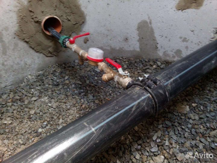 Водопровод, отопление. Внутренняя разводка