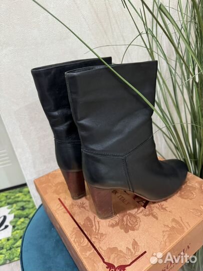 Полусапоги женские натуральная кожа Весна-Осень