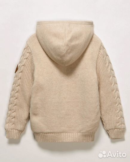 Толстовка для девочки вязаная