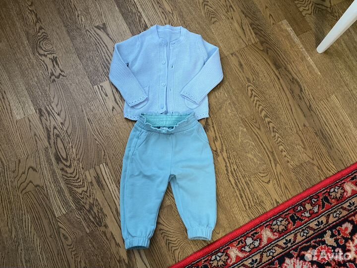 Вещи пакетом для девочки 74-86