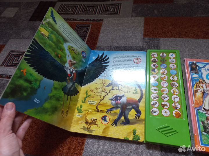 Книги для детей звуковая книга и книга сказок