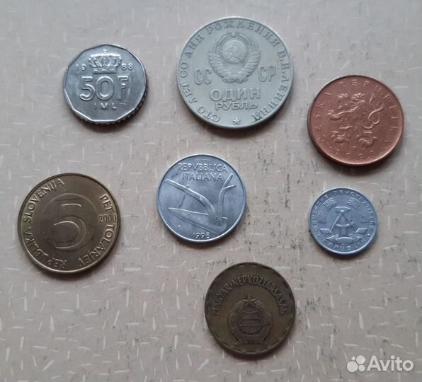 Монеты стран Европы