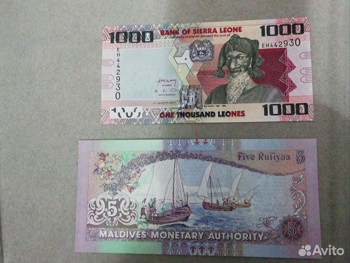 Купюры разных стран