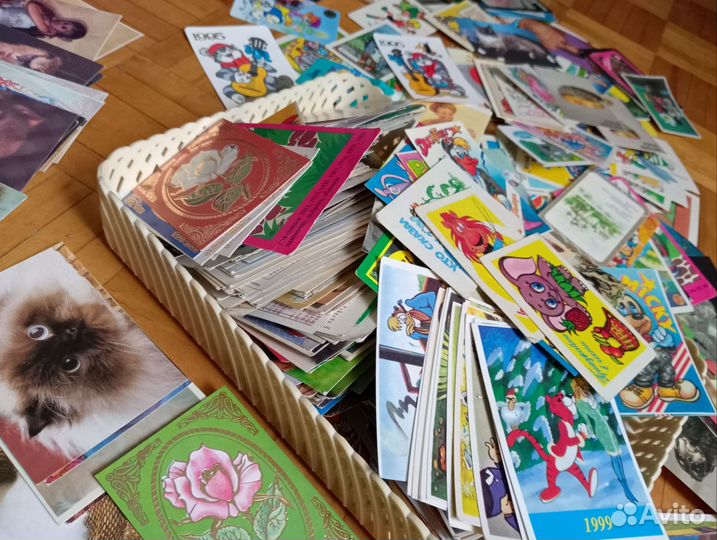 Календарики СССР открытки СССР