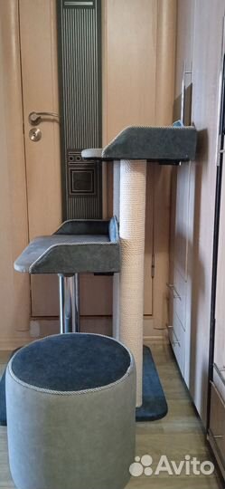 Когтеточка, домик, игровой комплекс для кошек