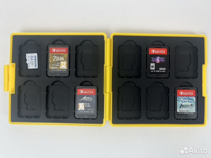 Кейс для игр Nintendo Switch - Кубик из Марио