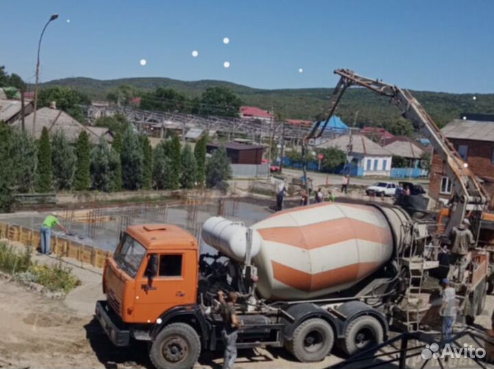 Бетон подача лентой