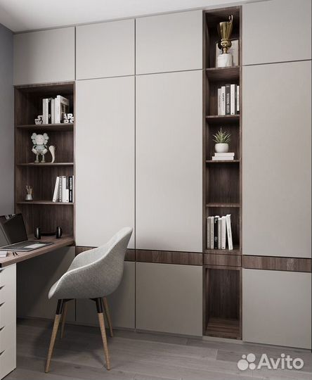 Мебель для детской на двоих мальчиков, 10.2 кв.м