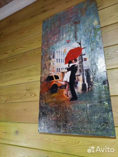 Интерьерные картины в технике микс арт