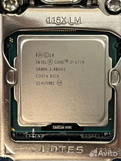 Процессор i7 3770