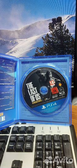 Игра PS4 The last of us part 1 remastered диск