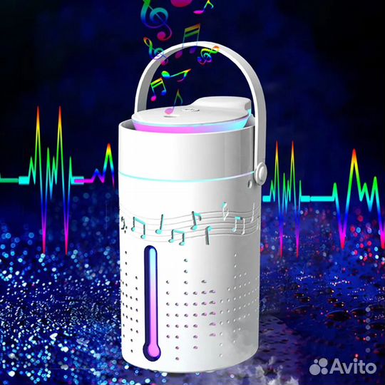Увлажнитель воздуха музыкальный 1000 мл