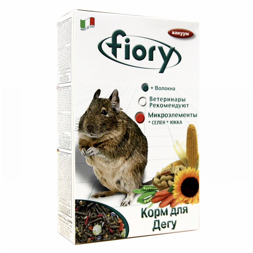 Корм для дегу fiory Deggy, 800гр