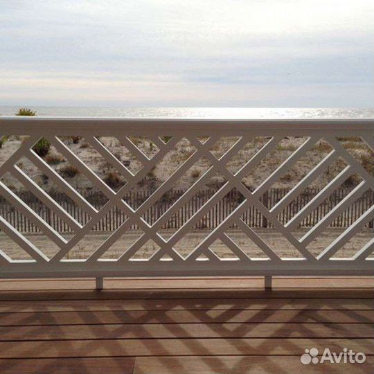 Перила в стиле лофт