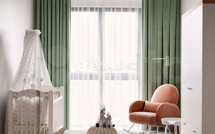 1-к. квартира, 41,1 м², 18/25 эт.