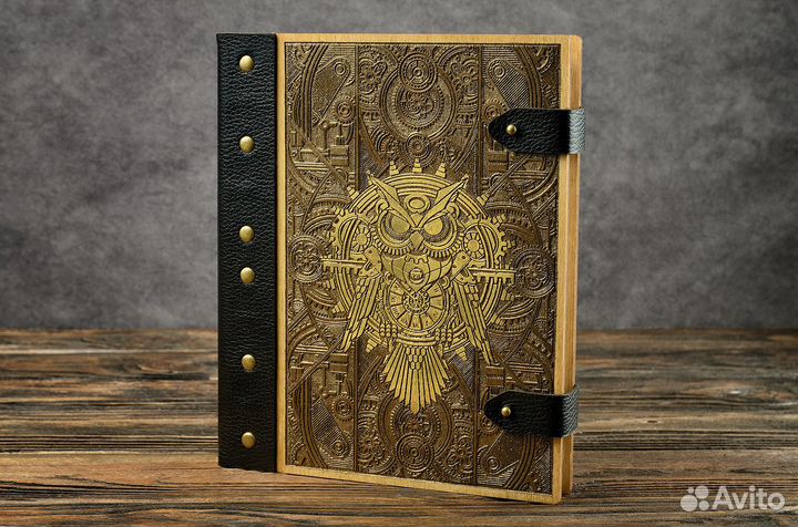 Блокноты из дерева с индивидуальным дизайном