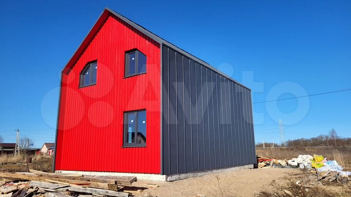 Дом 102 м² на участке 10 сот.