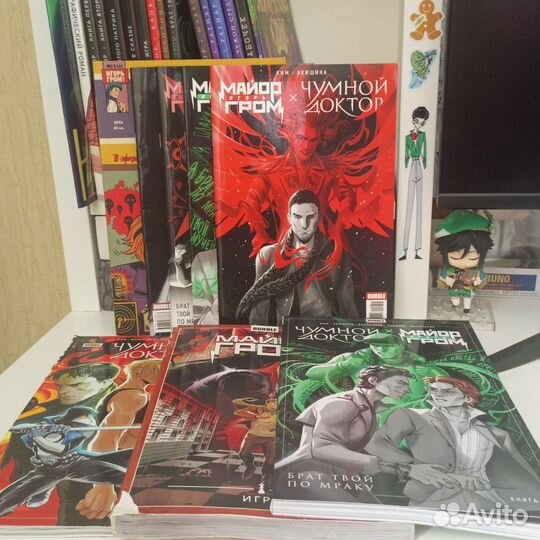 Комиксы bubble майор гром чумной доктор