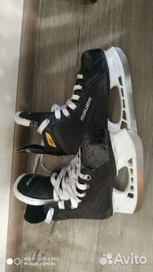 Хоккейные коньки bauer детские 30р
