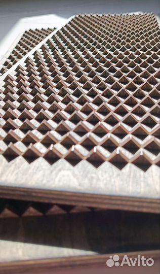 Доска садху для спины с деревянными шипами