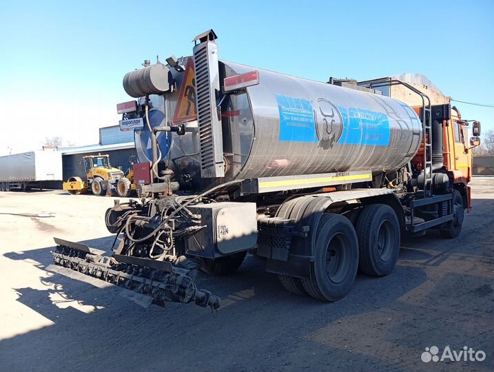 Цистерна (автогудронаторы) 10 м³ Завод специальной техники на КАМАЗ 65115, 2022