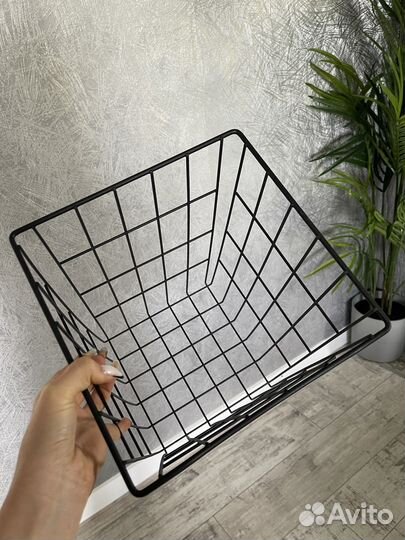 Корзина для хранения металлическая