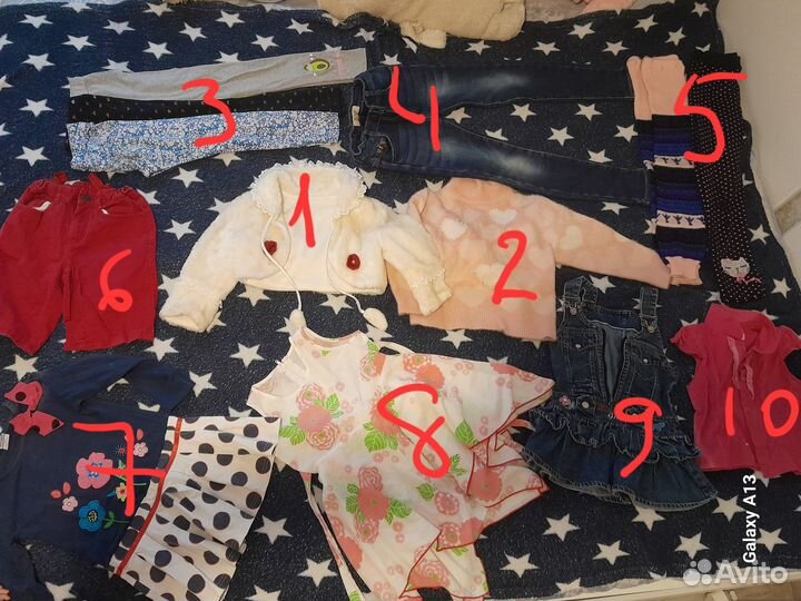 Детские вещи от рождения и до школы