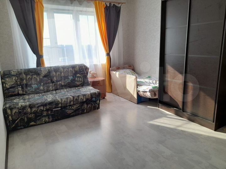 2-к. квартира, 57,6 м², 1/16 эт.